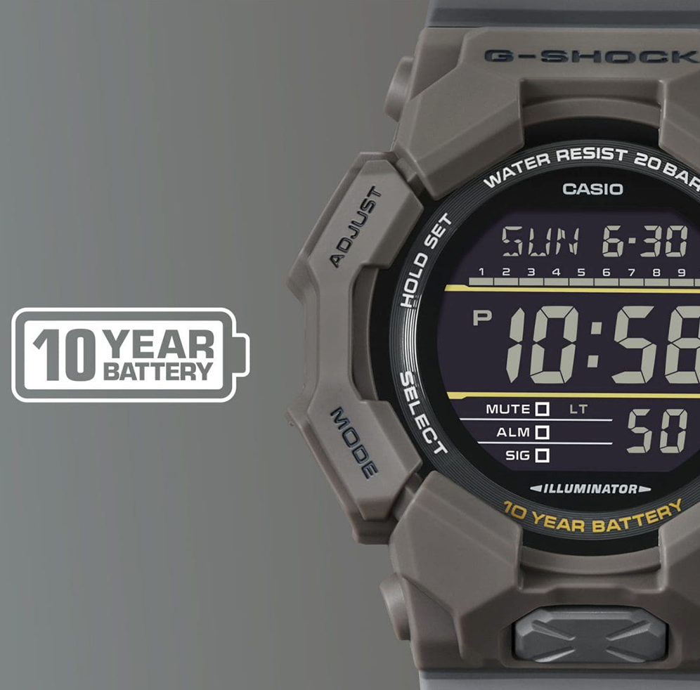 CASIO G-SHOCK: GD-010CE-5 Digital Watch