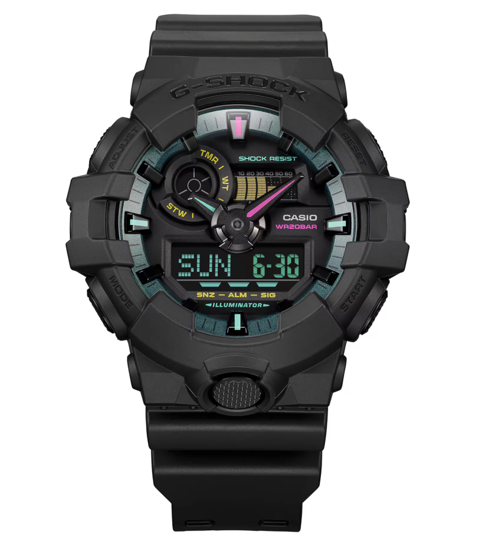CASIO G-SHOCK: GA-700MF-1A Digital Analog Watch