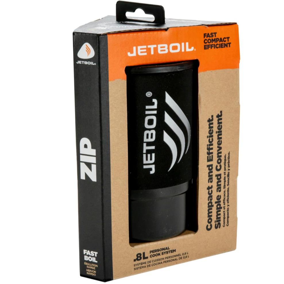 JETBOIL: Zip 0.8L Camping and Backpacking Stove Cooking System
