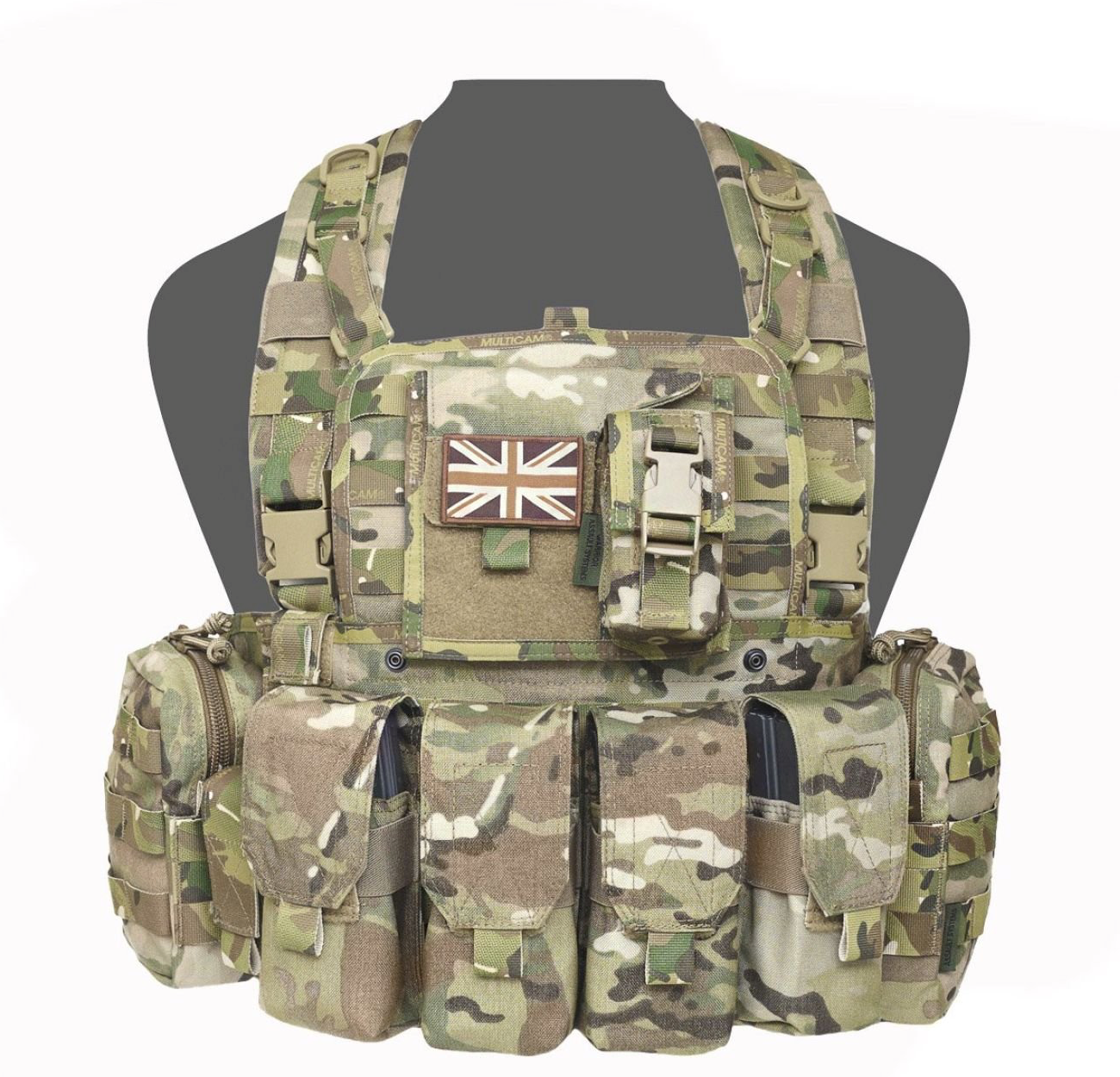 WARRIOR ASSAULT: 901 Bravo M4 Chest Rig / Plate Carrier Kit