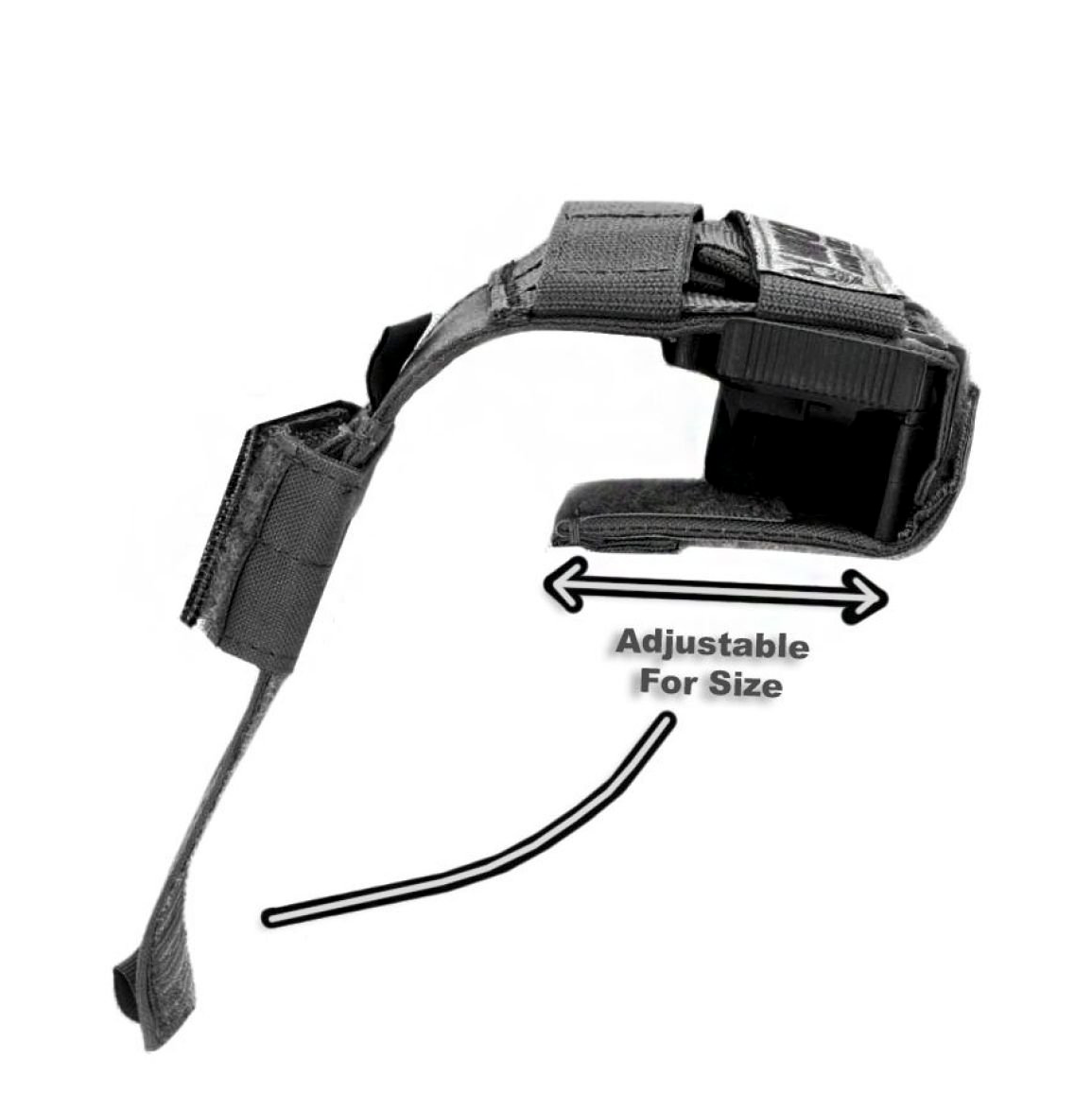 WARRIOR ASSAULT: Universal Pistol Holder, Standard/Right Hand
