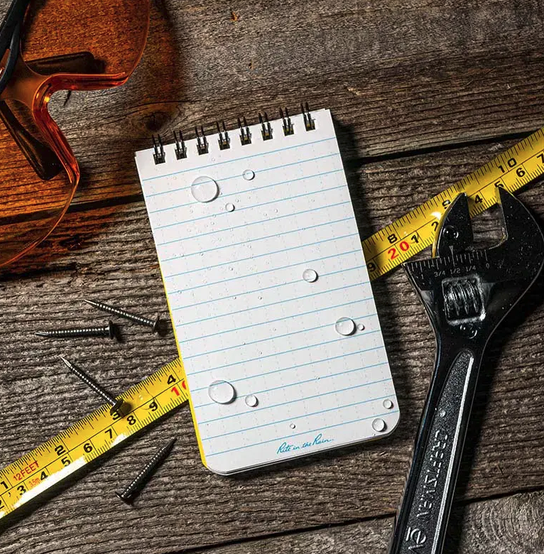 RITE IN THE RAIN: Top Spiral Notebook, 3x5