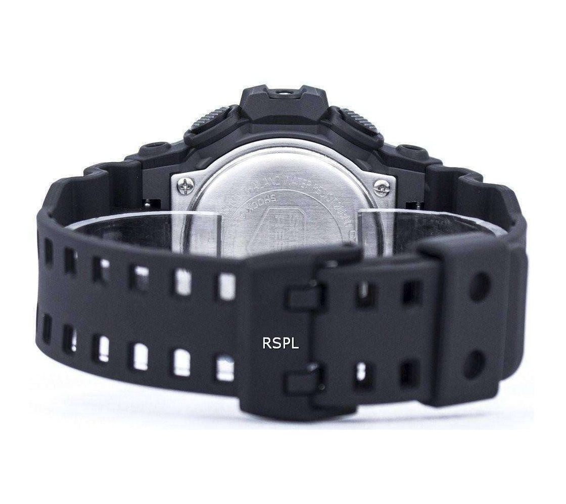 CASIO G-SHOCK: GA700-1B Analog-Digital Dial Quartz 200M Watch, Black