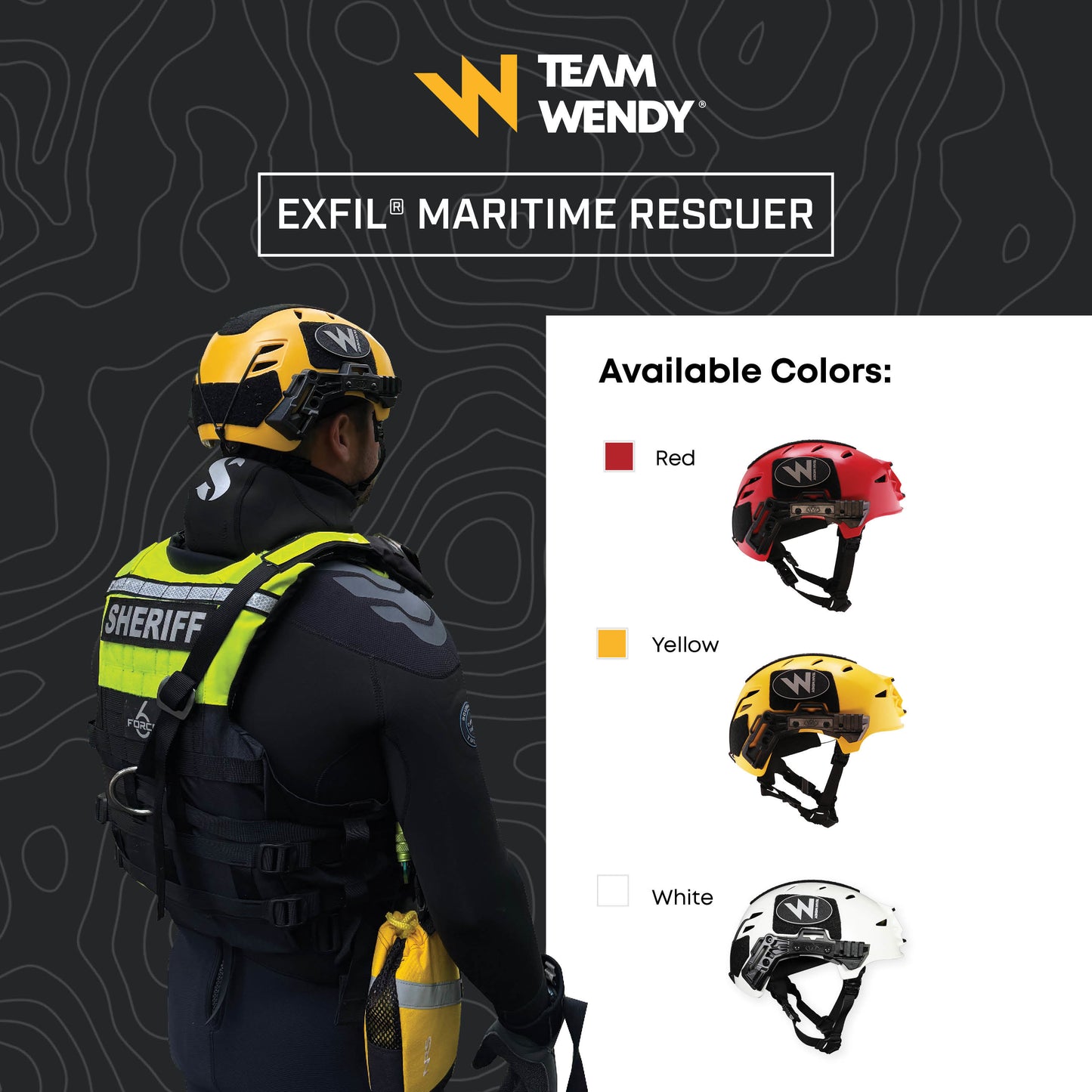 TEAM WENDY: Exfil, Maritime Rescuer Helmet