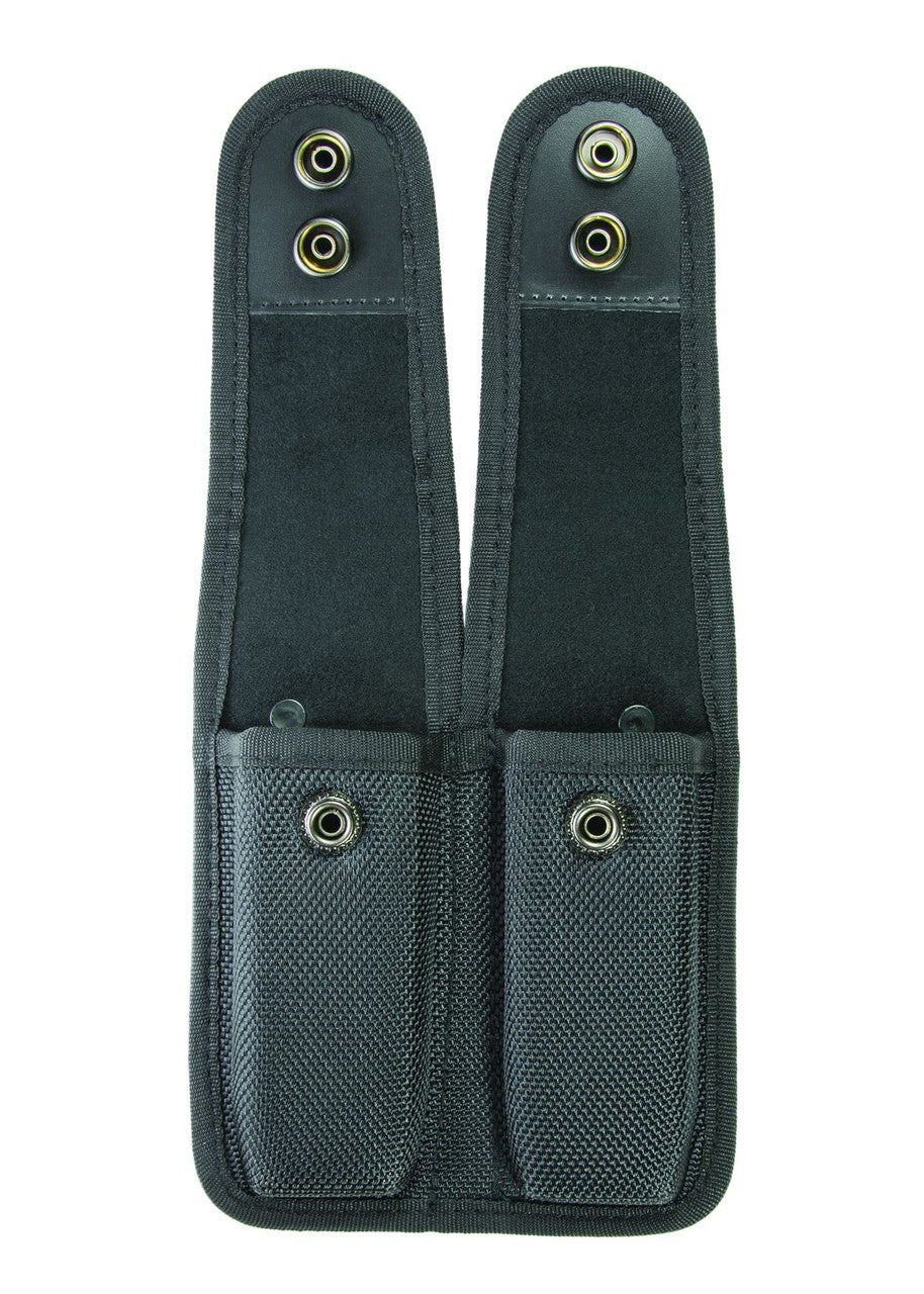 HERO'S PRIDE CLOSED DOUBLE MAGAZINE CASE (FITS 2-1/4" BELT)