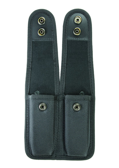 HERO'S PRIDE CLOSED DOUBLE MAGAZINE CASE (FITS 2-1/4" BELT)