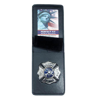 Duty Leather Top Opening Badge Case Style 108