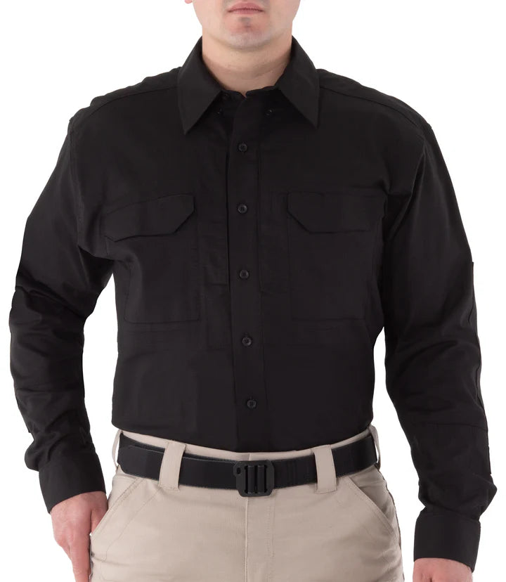 First Tactical V2 Veste tactique à manches longues et col pour homme