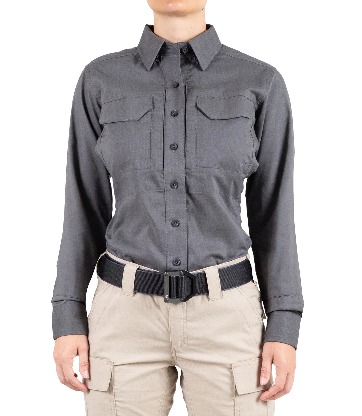 First Tactical V2 Women's Tactical Collared Long Sleeve
