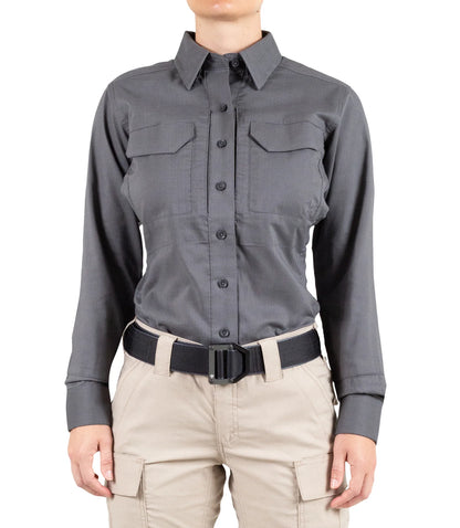 First Tactical V2 Women's Tactical Collared Long Sleeve