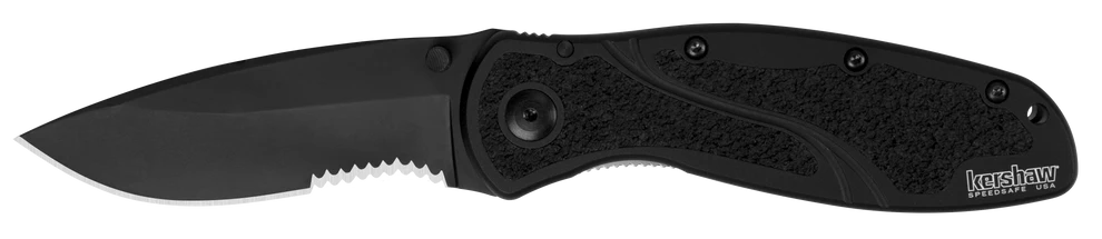 KERSHAW: Blur Glass Breaker, Serrated