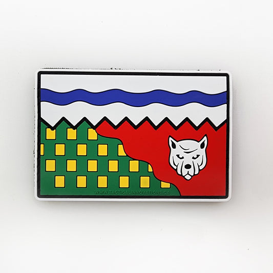 TACTICAL INNOVATIONS: Northwest Territories Territorial Flag PVC Patch – Multicolour Collection