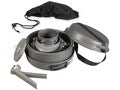 NDUR: 9 Piece Cookware Mess Kit With Kettle