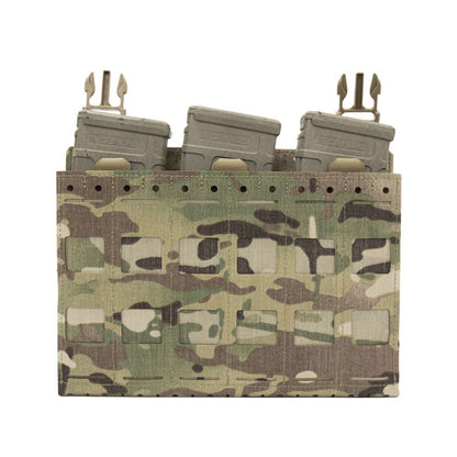 WARRIOR ASSAULT: Laser Cut Kangaroo Pouch With Triple 5.56mm Insert