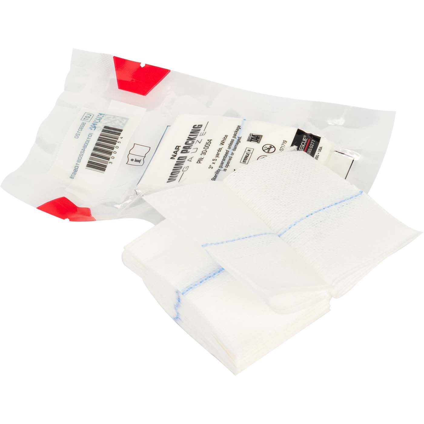 NORTH AMERICAN RESCUE: Wound Packing Gauze 3" x 5 Yards