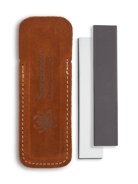 SPYDERCO: Double Stuff Sharpening Stone, Medium/Fine