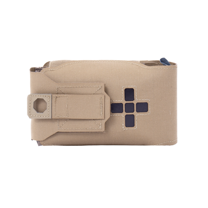 WARRIOR ASSAULT: Laser Cut Small Horizontal Individual First Aid Kit (IFAK)