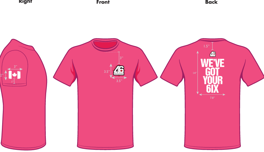 T-shirt tactique 416 - Nous avons votre 6ix