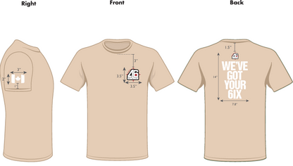 T-shirt tactique 416 - Nous avons votre 6ix