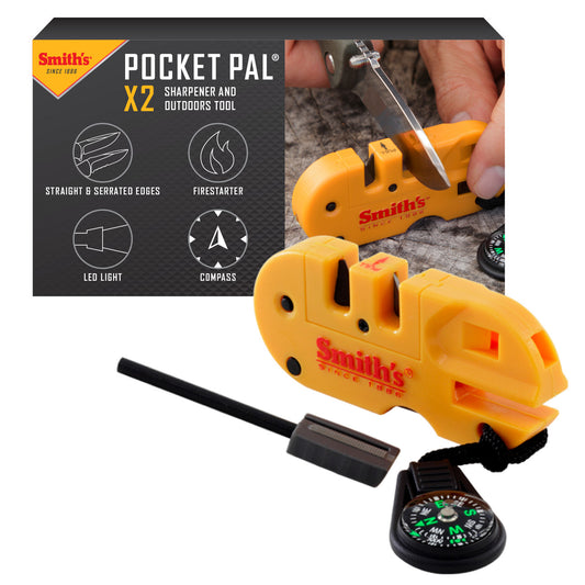 SMITH'S: Pocket Pal X2 Sharpener & Outdoors Tool