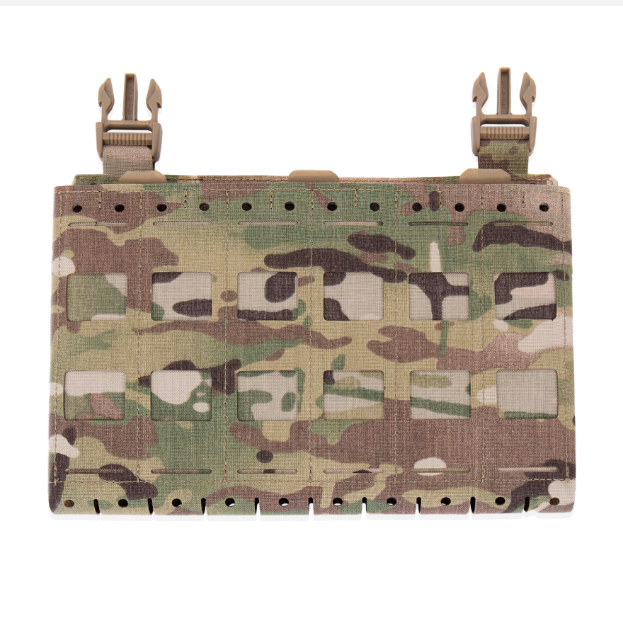 WARRIOR ASSAULT: Laser Cut Kangaroo Pouch With Triple 5.56mm Insert