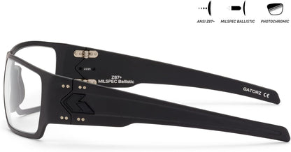 GATORZ: Magnum, MILSPEC Ballistic, Inferno Photochromic Lenses w/Anti-Fog