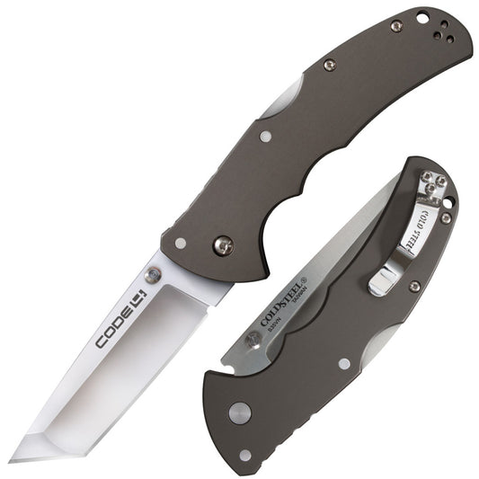 Cold Steel Code 4 Tanto point Plain Edge CS-58PT