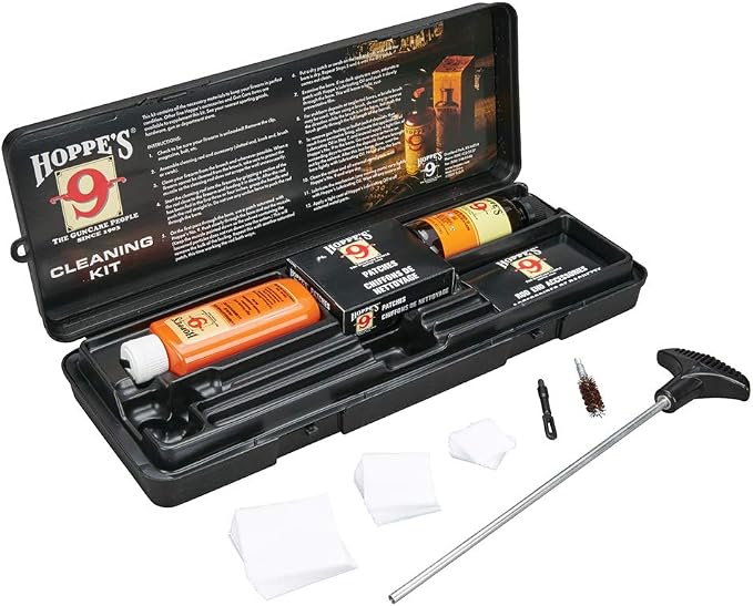 HOPPE'S: Pistol & Rifle Cleaning Kit & Storage Box