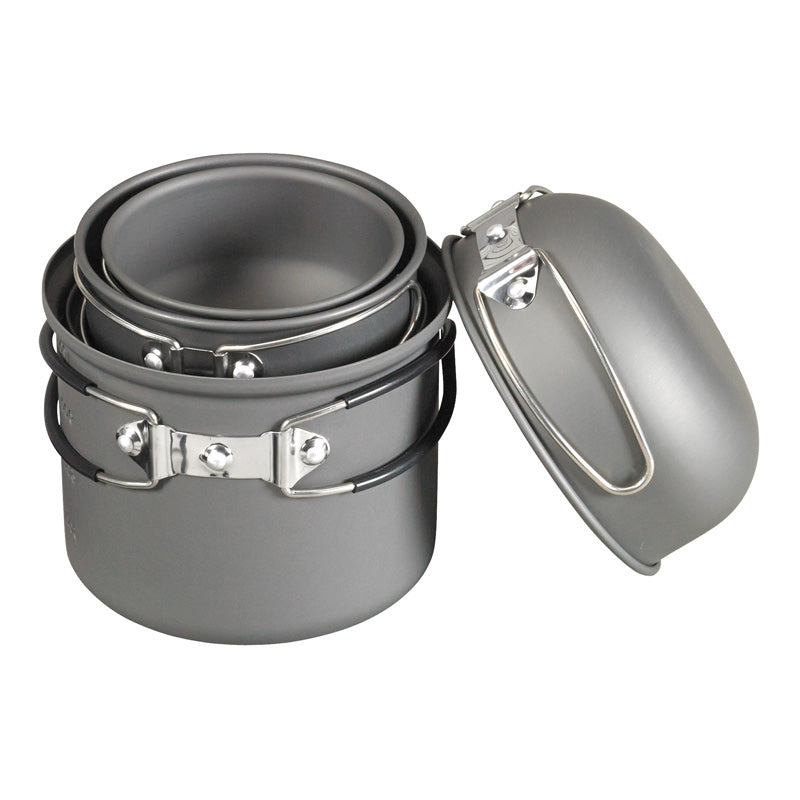 NDUR: 6 Piece Essentials Cookware Mess Kit