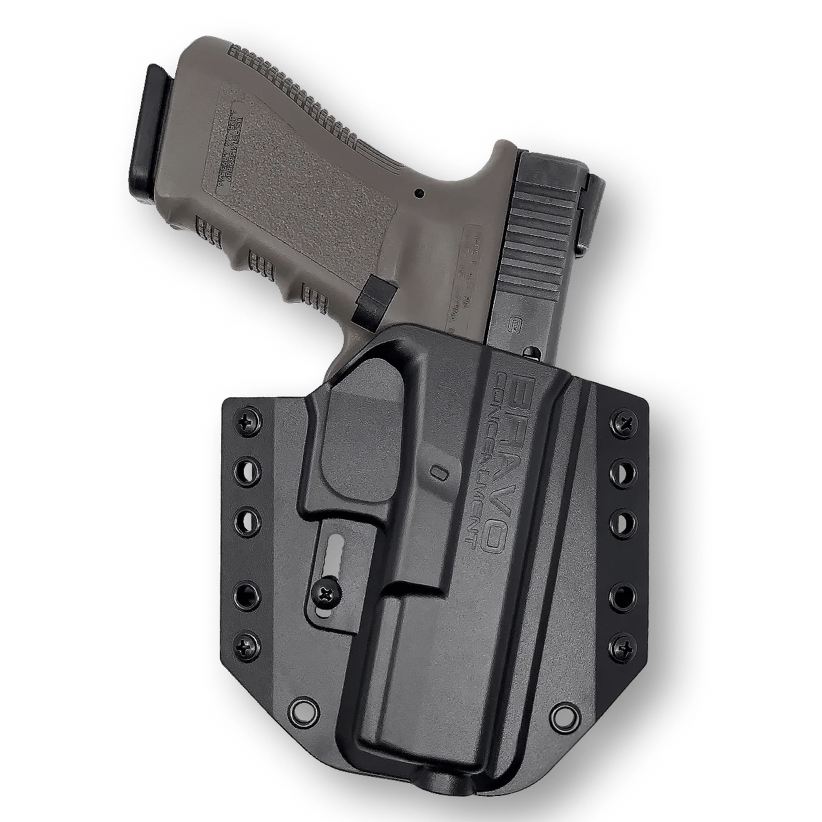 BRAVO CONCEALMENT: OWB Holster Right Hand Glock 17,23,31