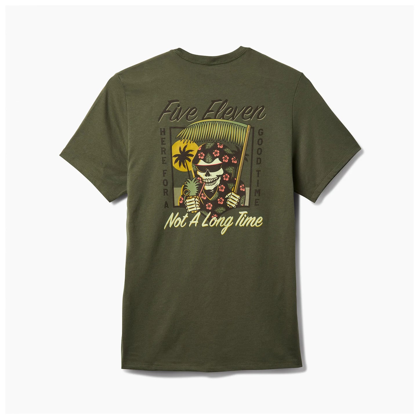 5.11 TACTICAL: Vacay Reaper Short Sleeve Tee, Ranger Green