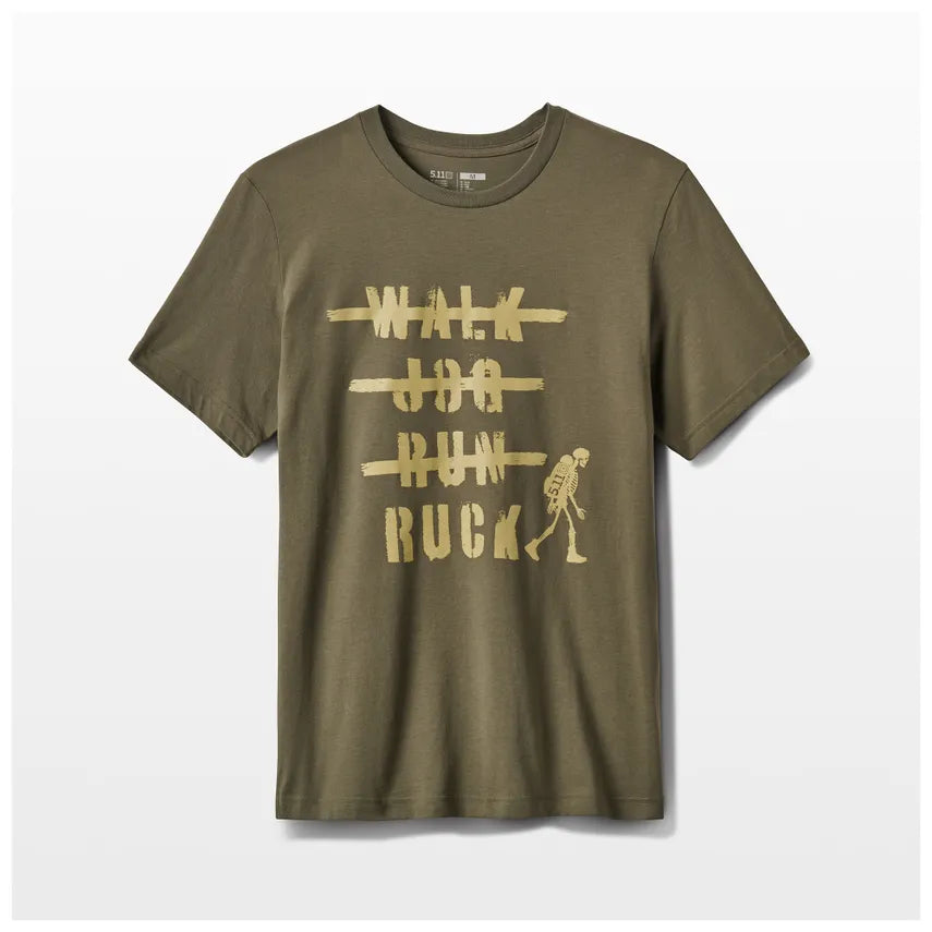 5.11 TACTICAL: Walk Jog Run Ruck SS Tee