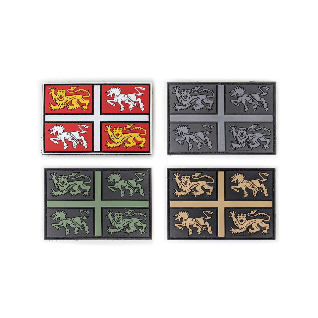 TACTICAL INNOVATIONS: Newfoundland & Labrador Provincial Flag PVC Patch – Multicolour Collection