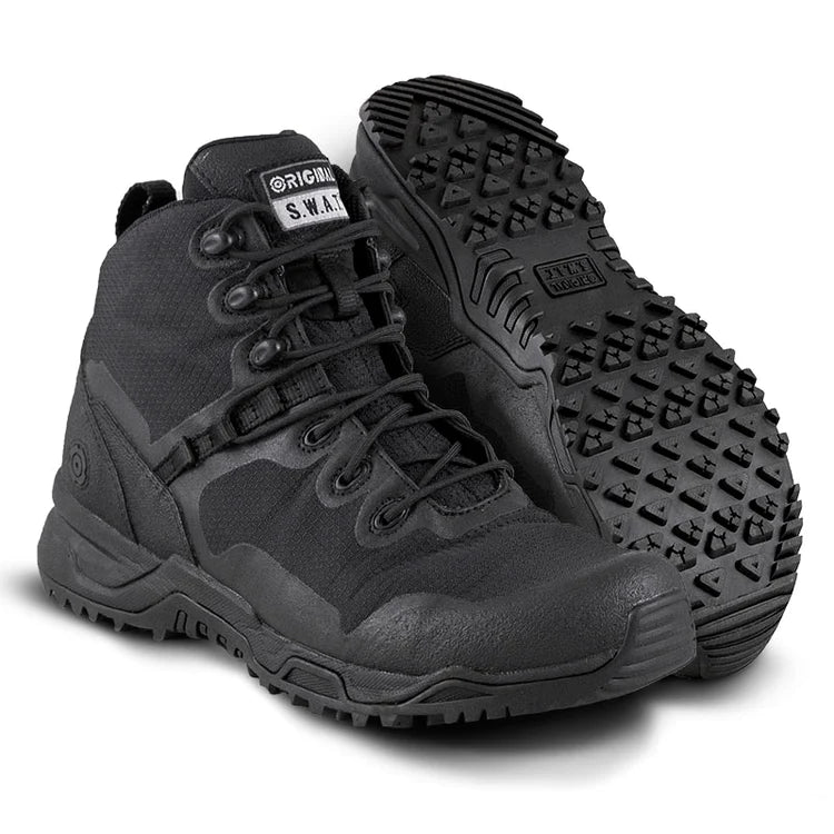 Original Swat Alpha Fury 6" Polishable Toe Side Zip Waterproof