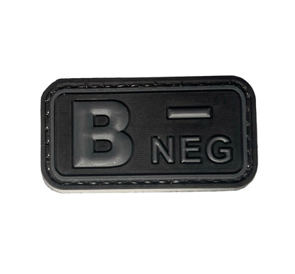 TACTICAL INNOVATIONS: Blood Type Stealth PVC Patches, All Types
