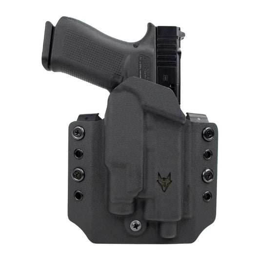 GRAY FOX STRATEGIC: Basilisk OWB/Glock 19/19X/23/45 w/ Surefire X300 (Adaptive Loops)