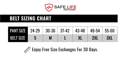 SAFE LIFE DEFENSE: Classic Duty Belt