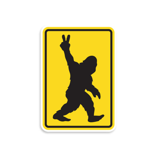 TACTICAL INNOVATIONS: Big Foot Peace PVC Morale Patch