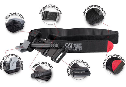 Garrot CAT Gen 7 Sauvetage nord-américain