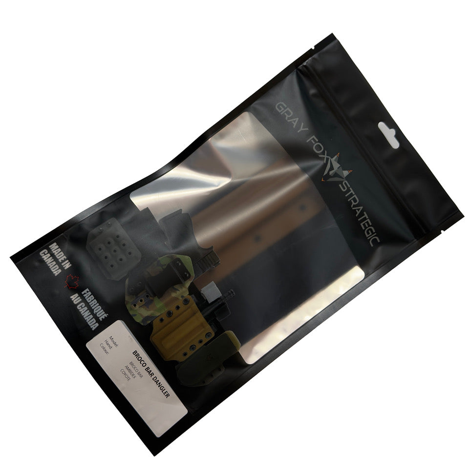 GRAY FOX STRATEGIC: Broco Bar Dangler