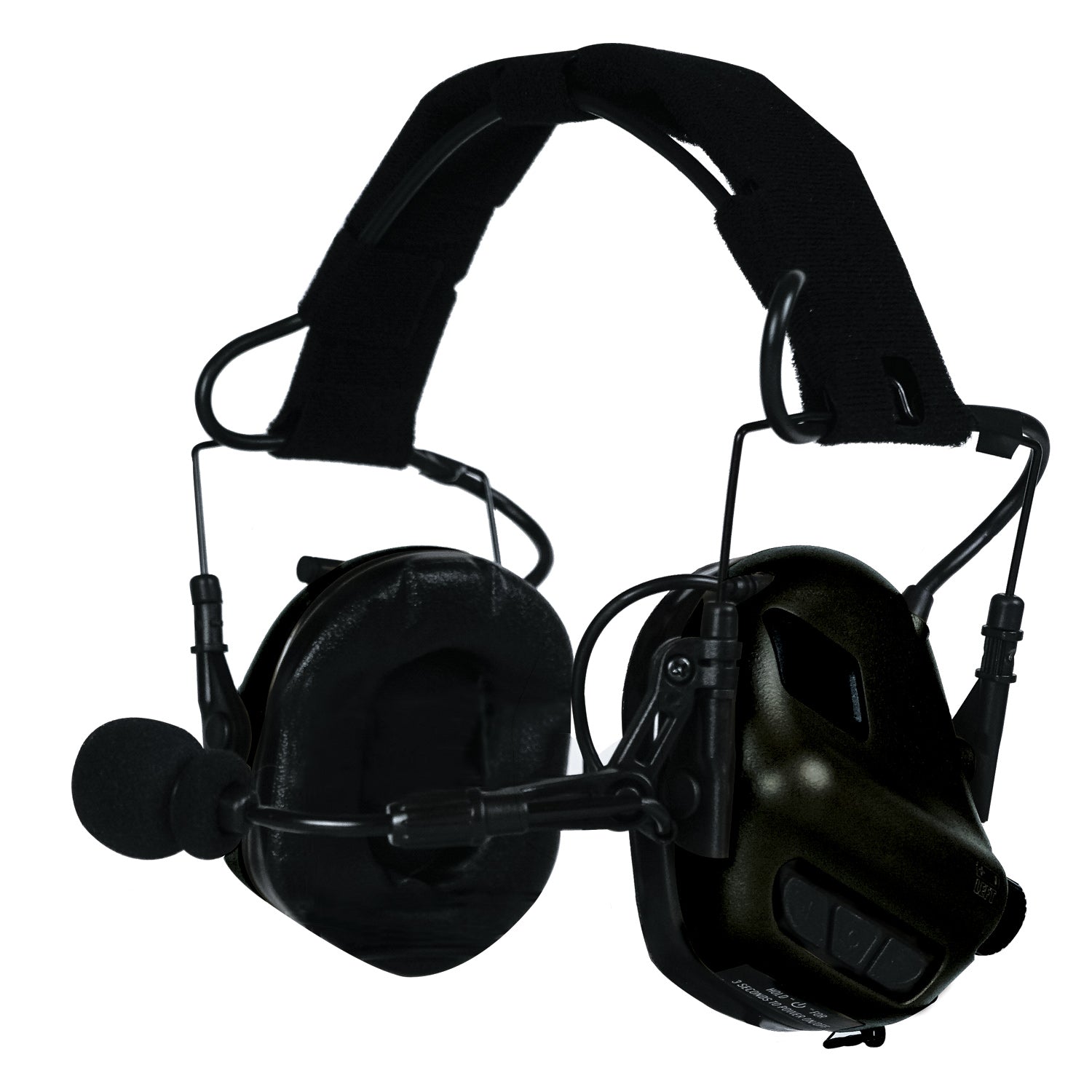 CODE RED: MILTAC Dual Ear Muff Tactical Headset – 416 Tactical Supply Inc.