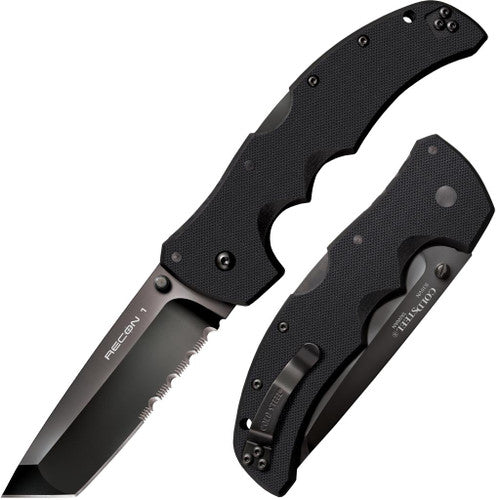 COLD STEEL: Recon 1 Tanto PT 50/50 EDGE