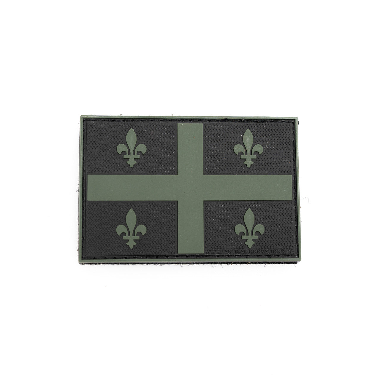 Écusson TIC - DRAPEAU DU QUÉBEC 2X4