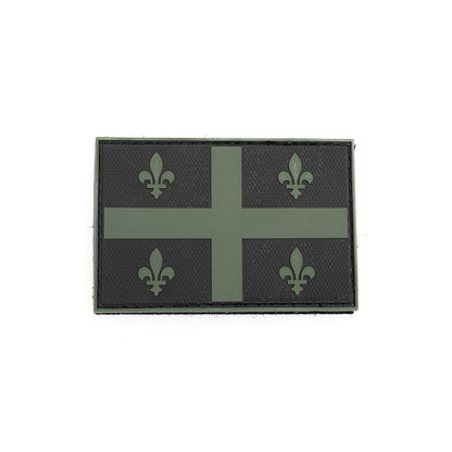 Écusson TIC - DRAPEAU DU QUÉBEC 2X4
