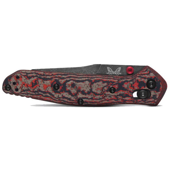 BENCHMADE: Limited Edition Osborne Lava Flow 940BK-2502, Reverse Tanto Pocket Knife