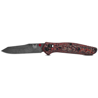 BENCHMADE: Limited Edition Osborne Lava Flow 940BK-2502, Reverse Tanto Pocket Knife
