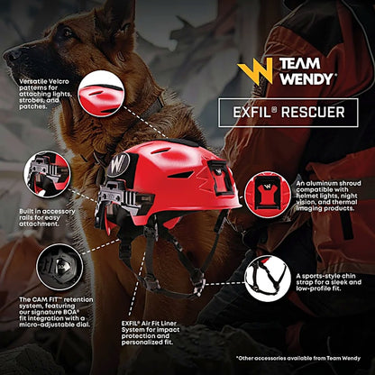 TEAM WENDY: EXFIL® Rescuer Helmet