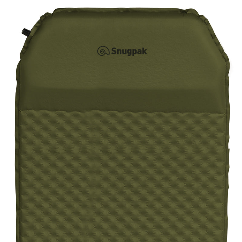 SNUGPAK: Basecamp OPS XL Self-Inflating Mat w/ Built-In Pillow