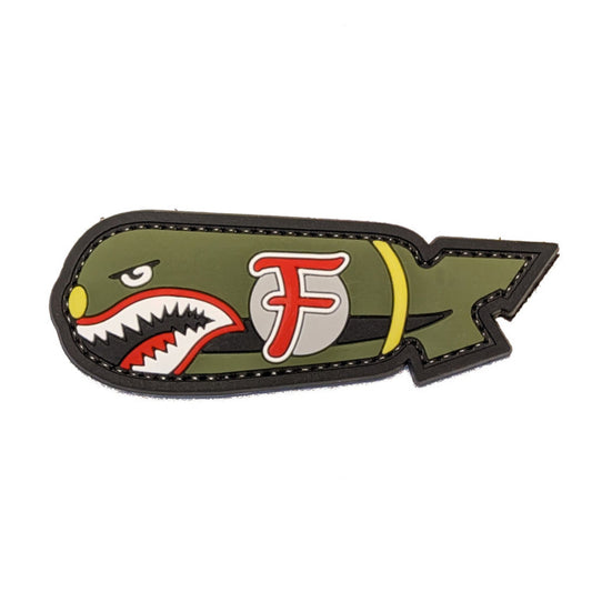 TACTICAL INNOVATIONS: F-Bomb Shark PVC Morale Patch