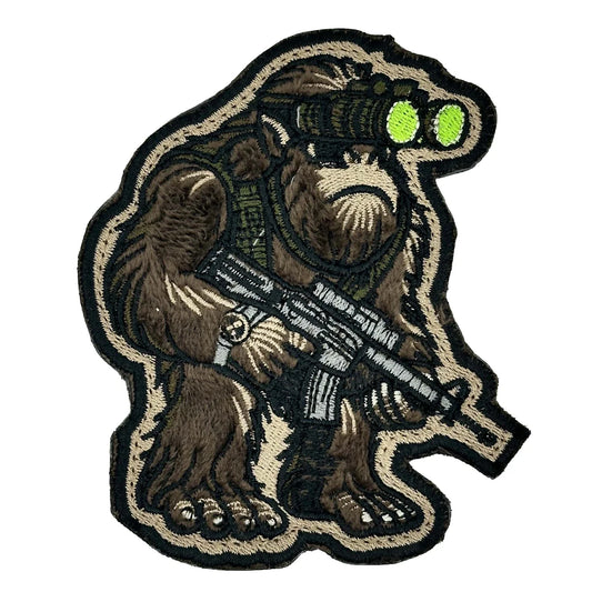 TACTICAL GEAR JUNKIE: Nod Squatch 4 Inch Embroidered Patch